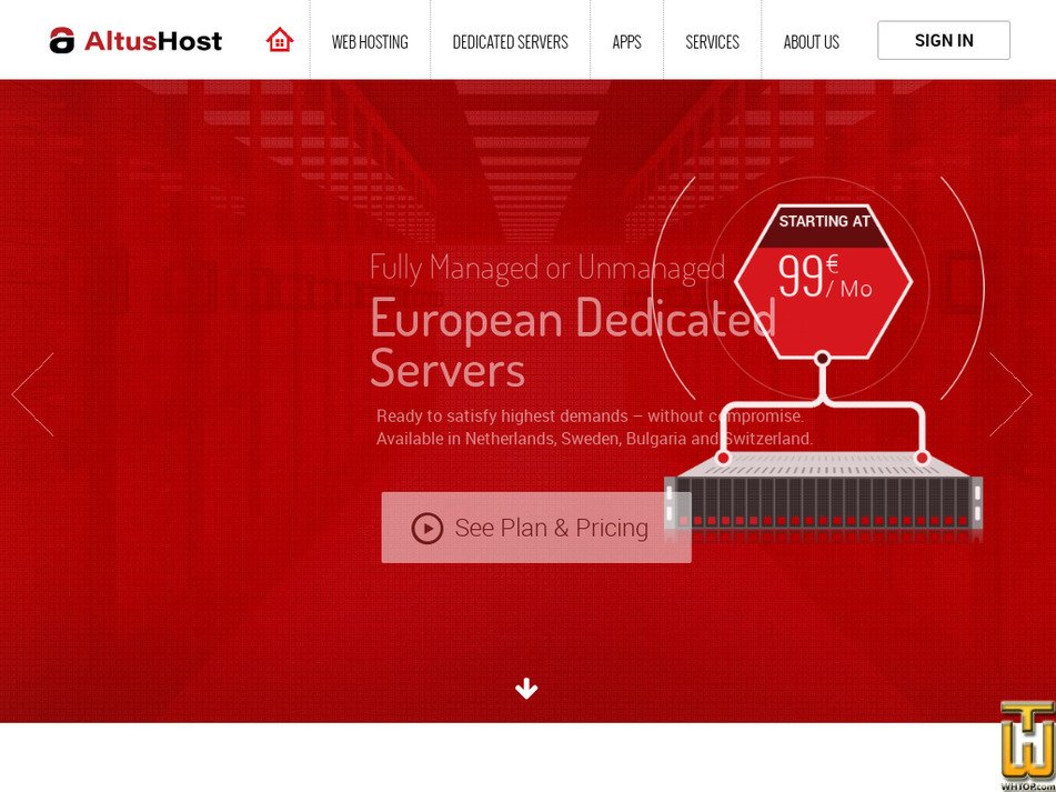 altushost.com screenshot