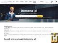 zrzut ekranu z .pl od cyberfolks.pl