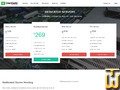 screenshot of Entry Server from greengeeks.com