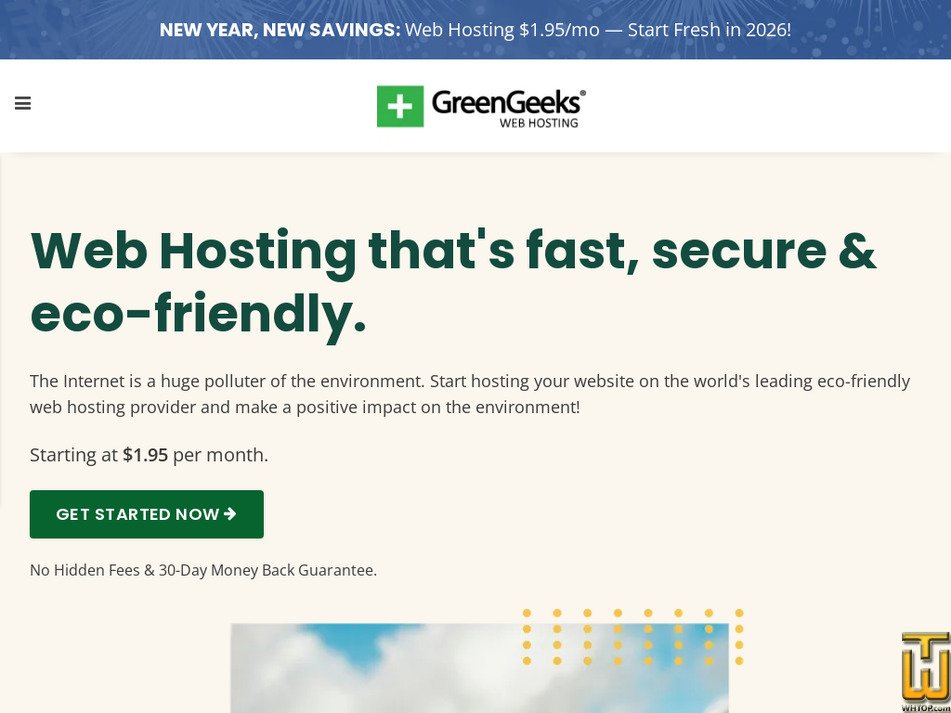 greengeeks.com screenshot