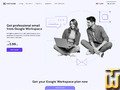 screenshot of Google Workspace Business Starter from hostinger.com