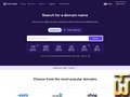 screenshot of .COM from hostinger.com