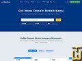 tangkapan layar .xyz dari idwebhost.com