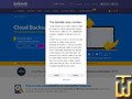 screenshot di Cloud Backup 50 GB a partire dal keliweb.it