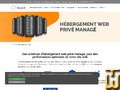 capture d'écran de HÉBERGEMENT WEB PRIVÉ MANAGÉ PRO 1 de nuxit.com