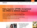 screenshot of PRIME HOSTING from servously.com