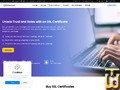 screenshot of RapidSSL Certificate from ultahost.com