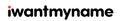 iwantmyname.com logo